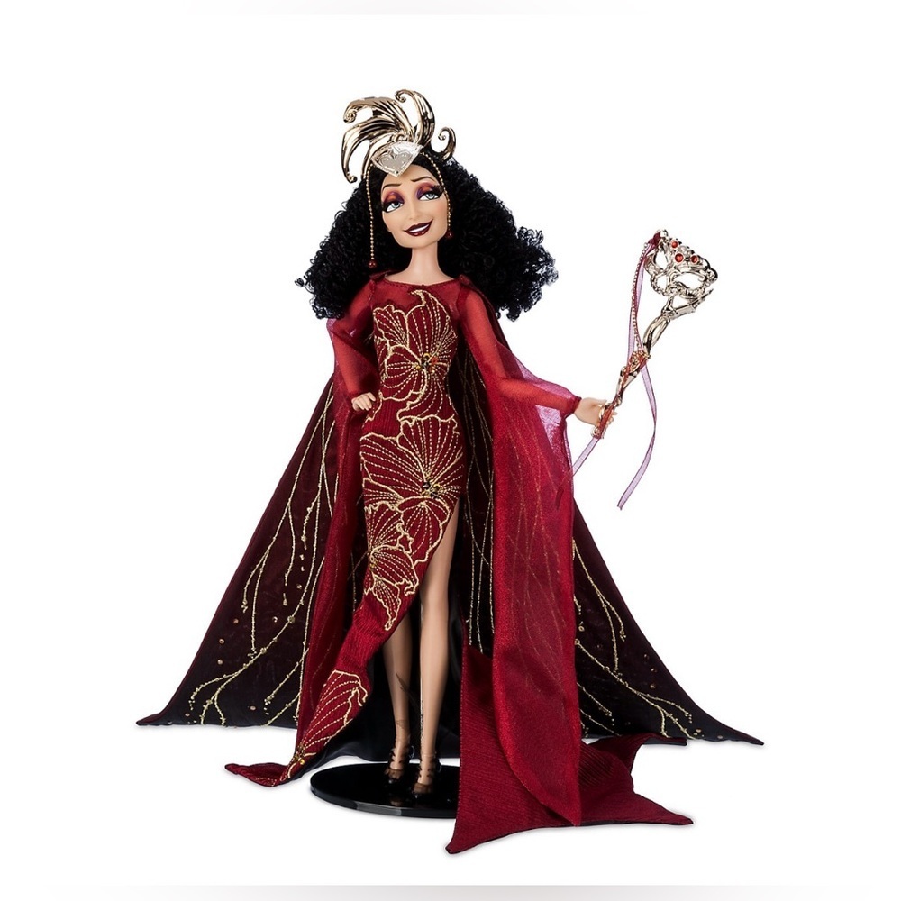 Disney Tangled Mother Gothel Limited Edition Designer Doll Masquerade,NWT - Picture 2 of 11